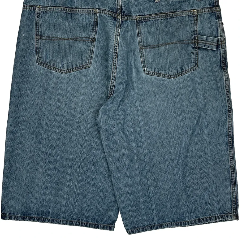 Sean John Denim Shorts - 37W 12L Blue Cotton - Image 7