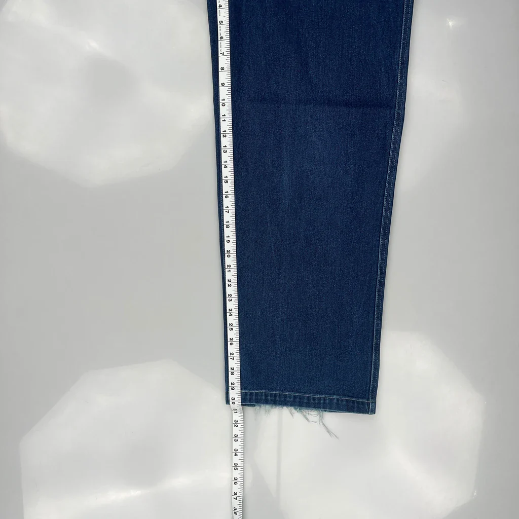 Sean John Wide Leg Jeans - 29W 30L Blue Cotton - Image 5