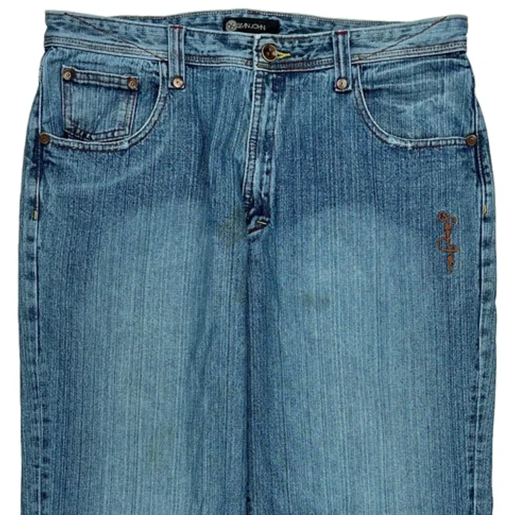 Sean John Jeans - 36W 32L Blue Cotton - Image 10