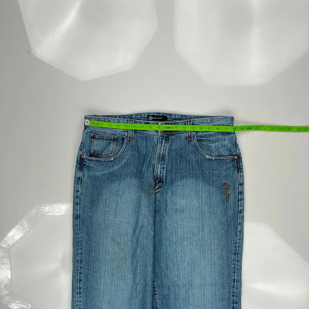 Sean John Jeans - 36W 32L Blue Cotton - Image 3