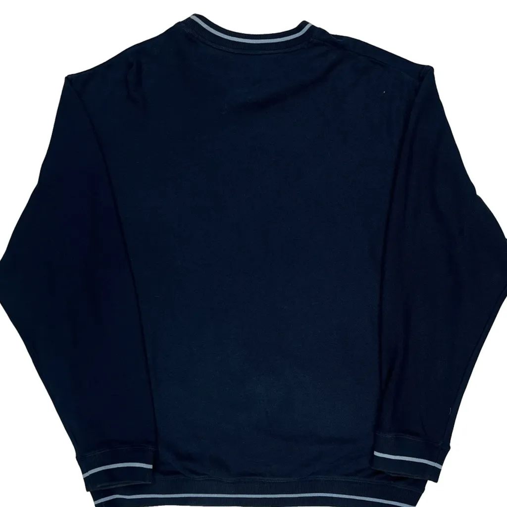 Sean John Long Sleeve T-Shirt - XL Navy Cotton - Image 7