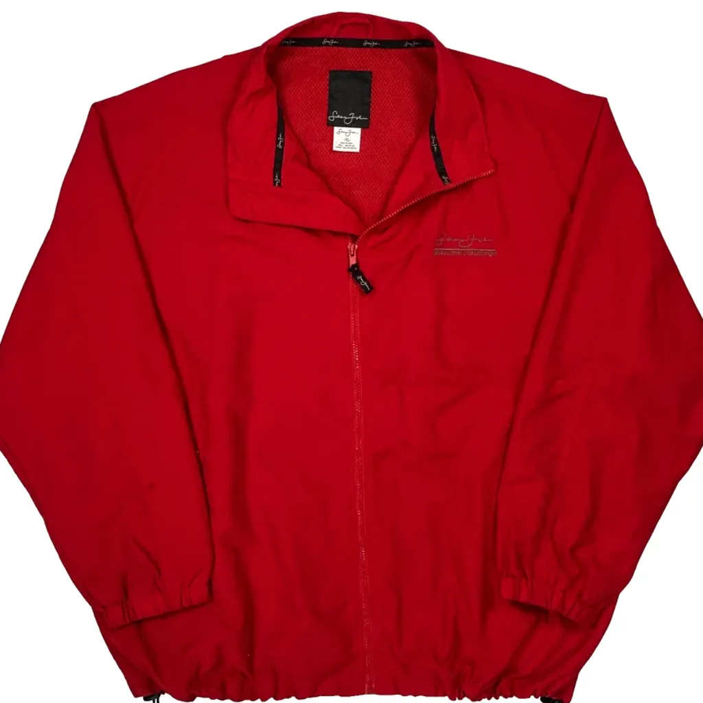 Sean John Windbreaker - XL Red Nylon - Image 5