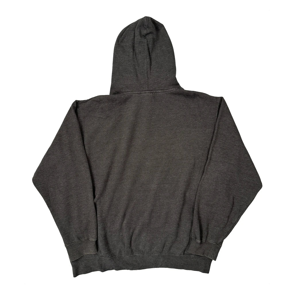 Seattle Seahawks Nfl Hoodie - Large Grey Cotton Blend - Image 2