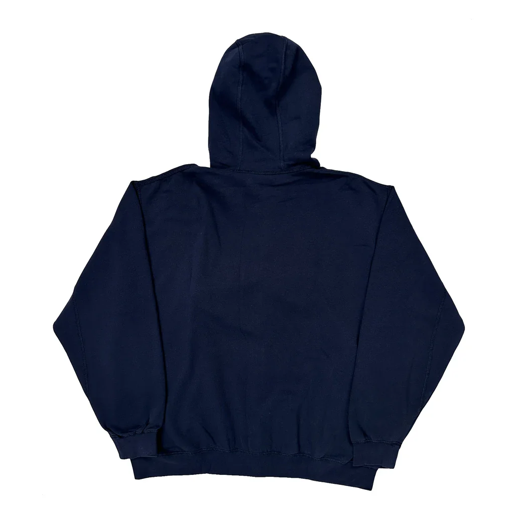 Seattle Seahawks Nfl Hoodie - XL Navy Cotton - Image 2