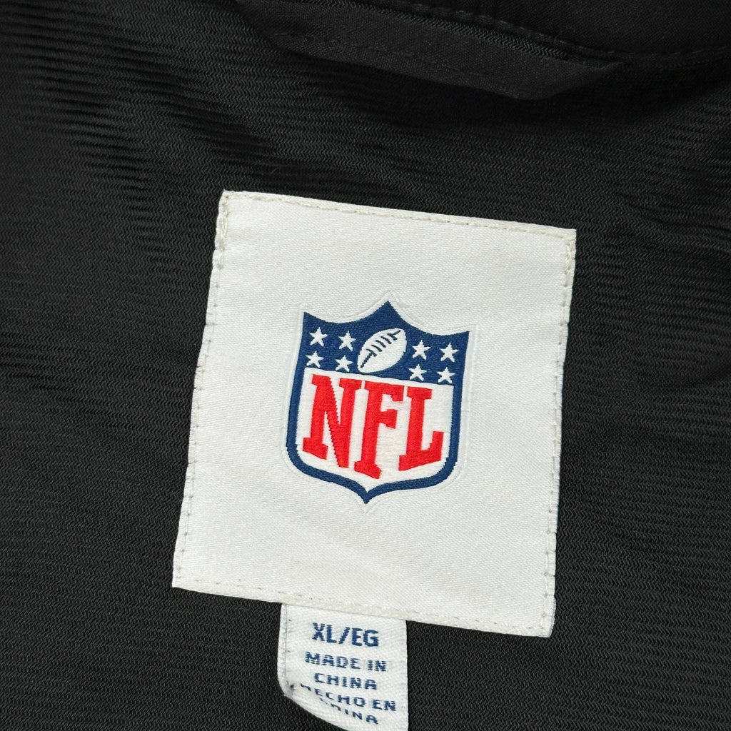 Seattle Seahawks Nfl Football Jacket - XL Black Polyester - Image 3