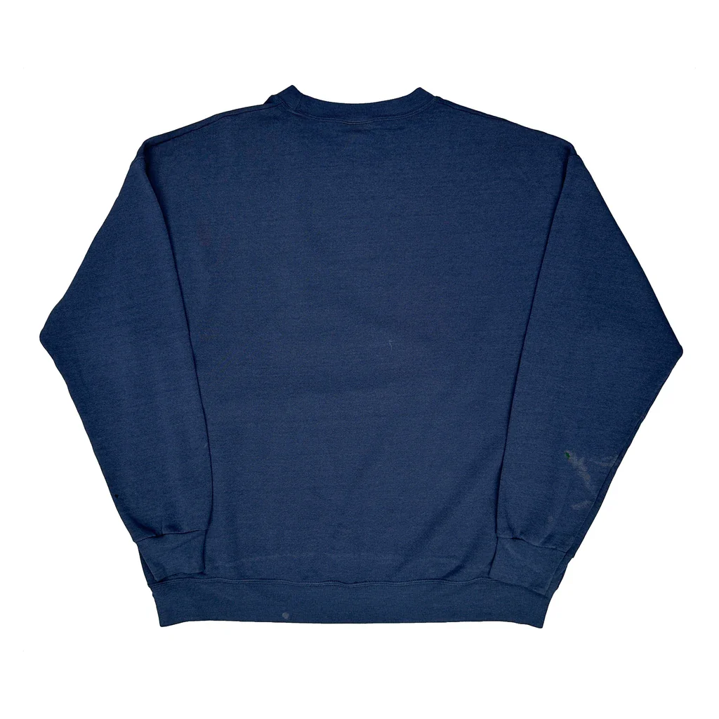 Seattle Seahawks Nfl Football Sweatshirt - XL Blue Cotton - Image 2