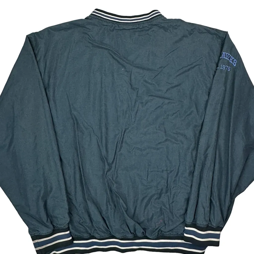 Seattle Seahawks Nfl Football Windbreaker - 2XL Blue Polyester - Image 6