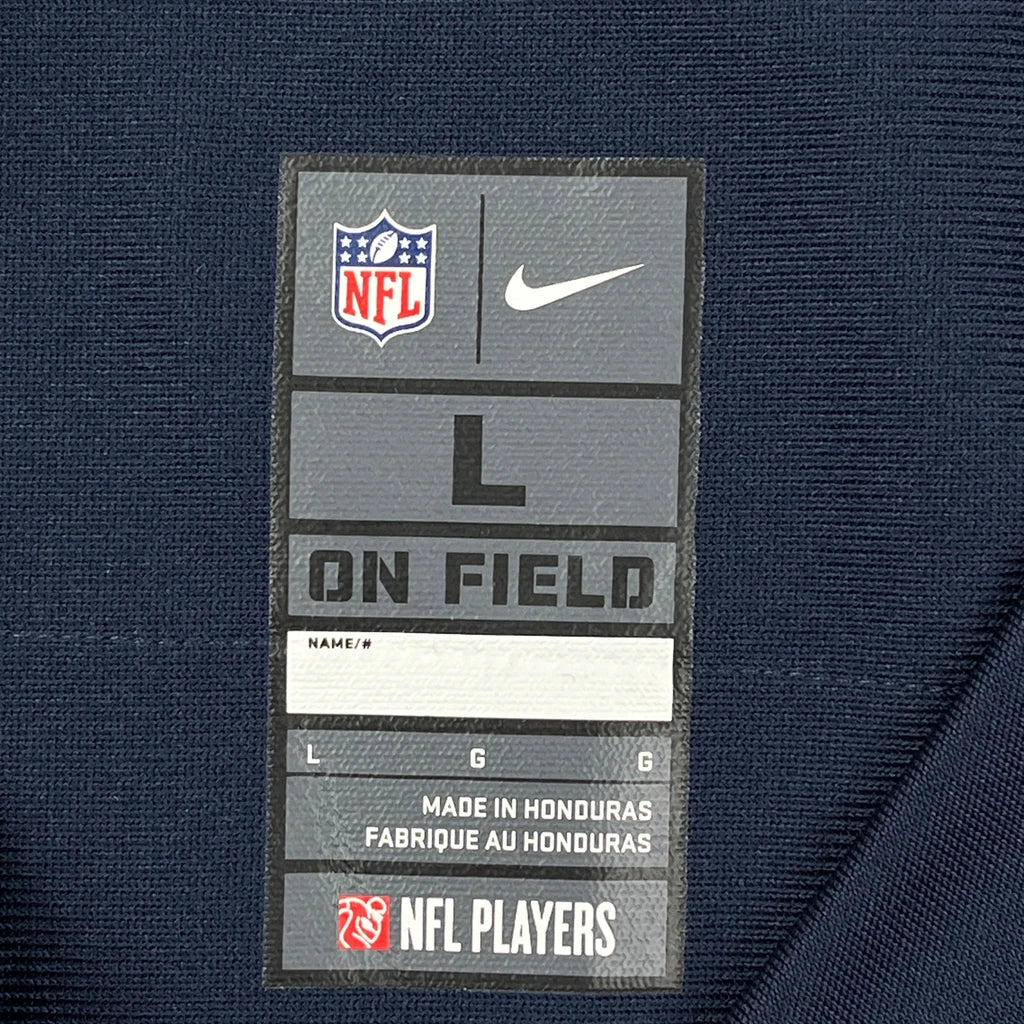 Seattle Seahawks Nike Nfl Jersey - Large Navy Polyester - Image 3