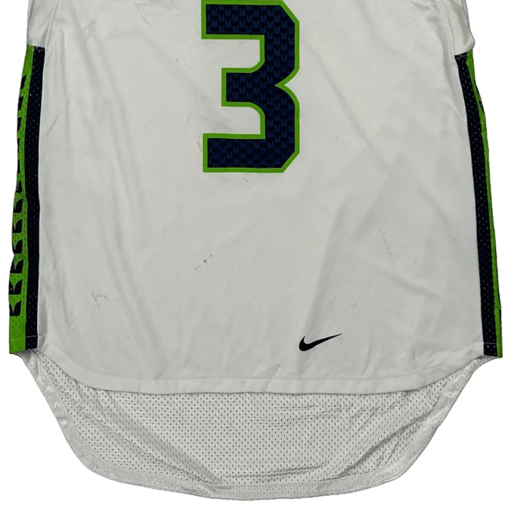 Seattle Seahawks Nike Nfl Jersey - Large White Polyester - Image 4
