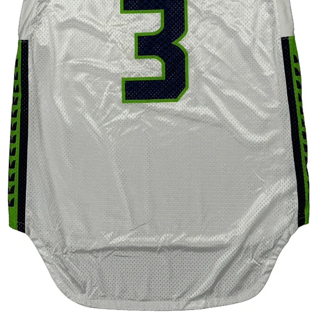 Seattle Seahawks Nike Nfl Jersey - Large White Polyester - Image 6