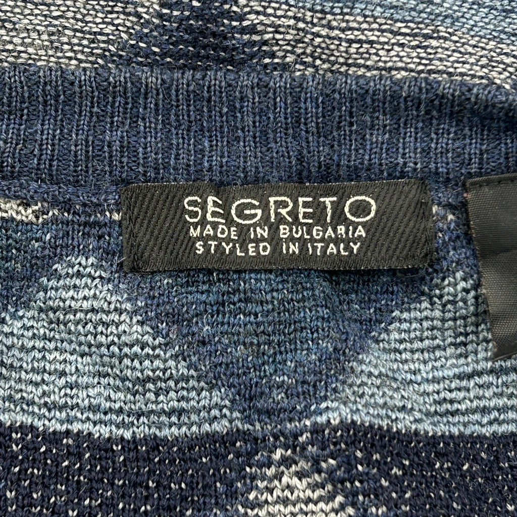 Segreto Sweater - Large Blue Acrylic - Image 4
