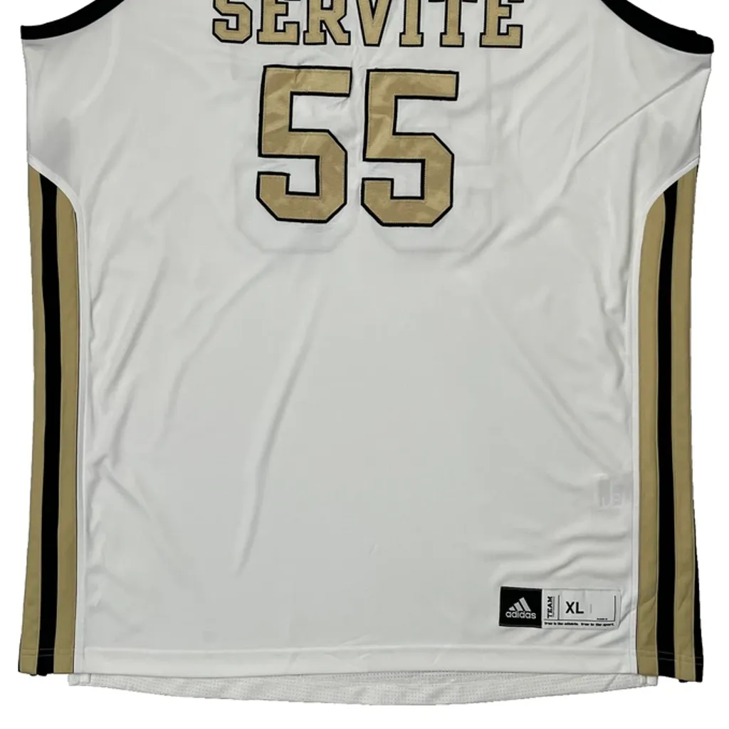Servite Friars Adidas #55 Jersey - XL Black Polyester - Image 5