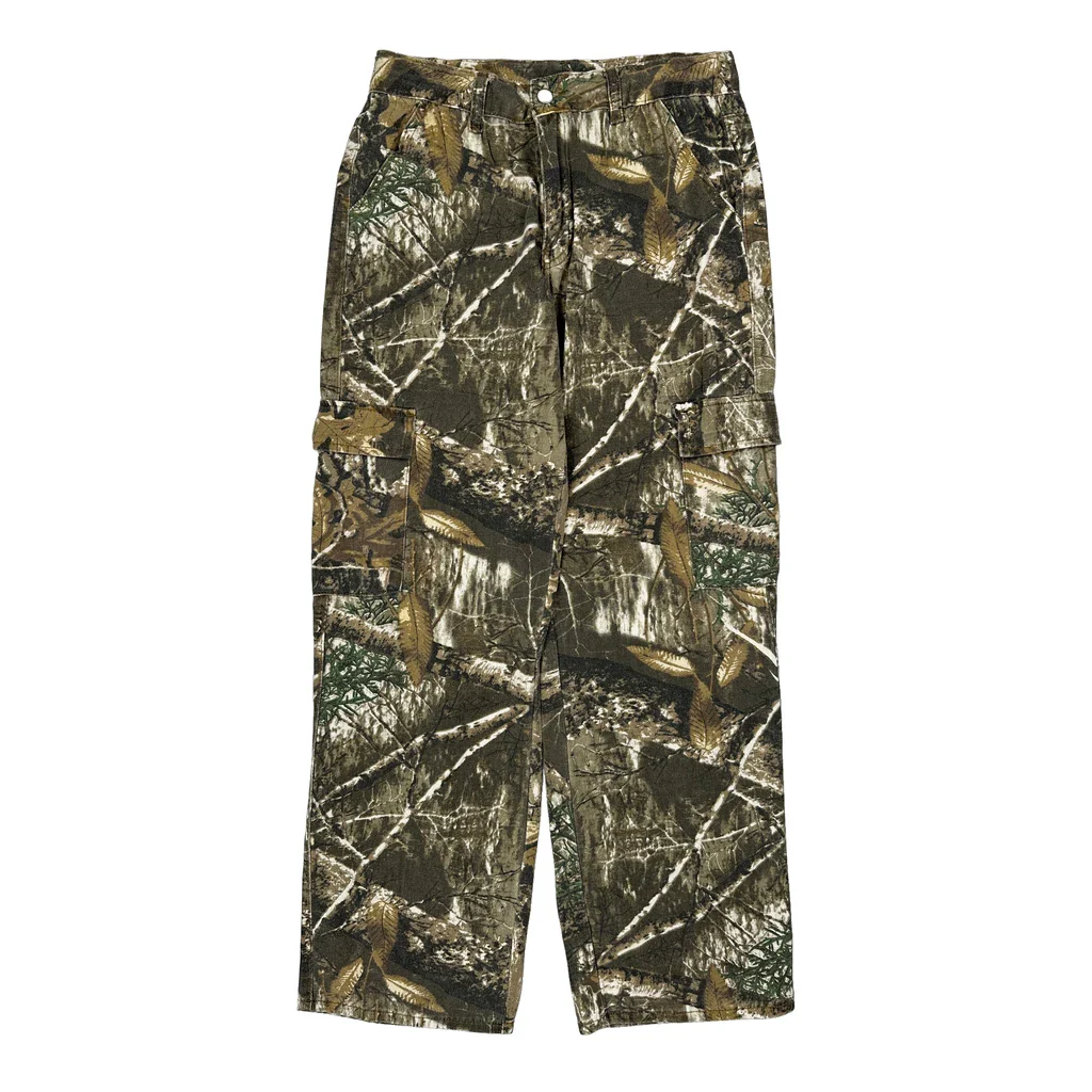 Shein Camo Cargo Trousers - 29W 30L Camo Cotton - Image 2