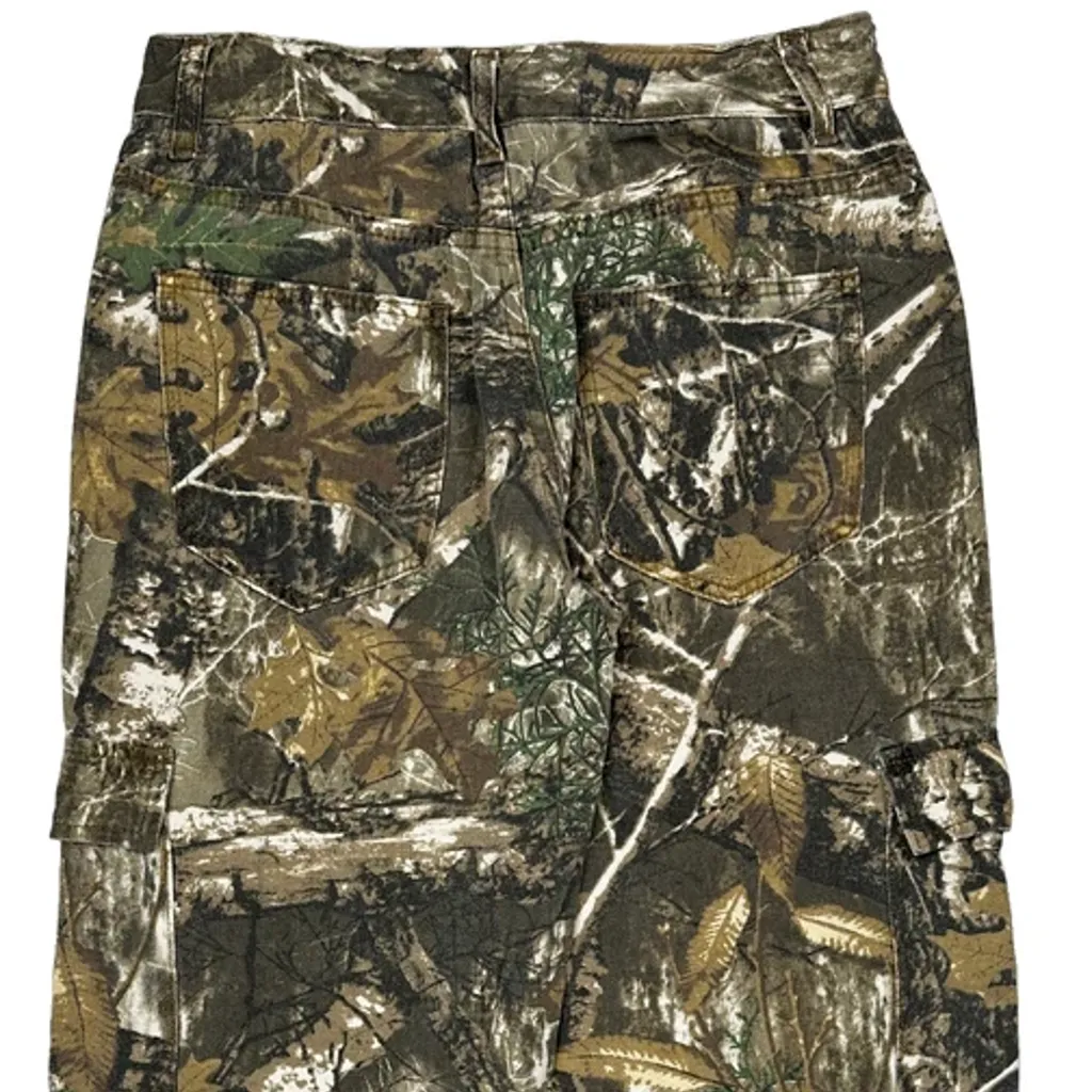 Shein Camo Cargo Trousers - 29W 30L Camo Cotton - Image 8