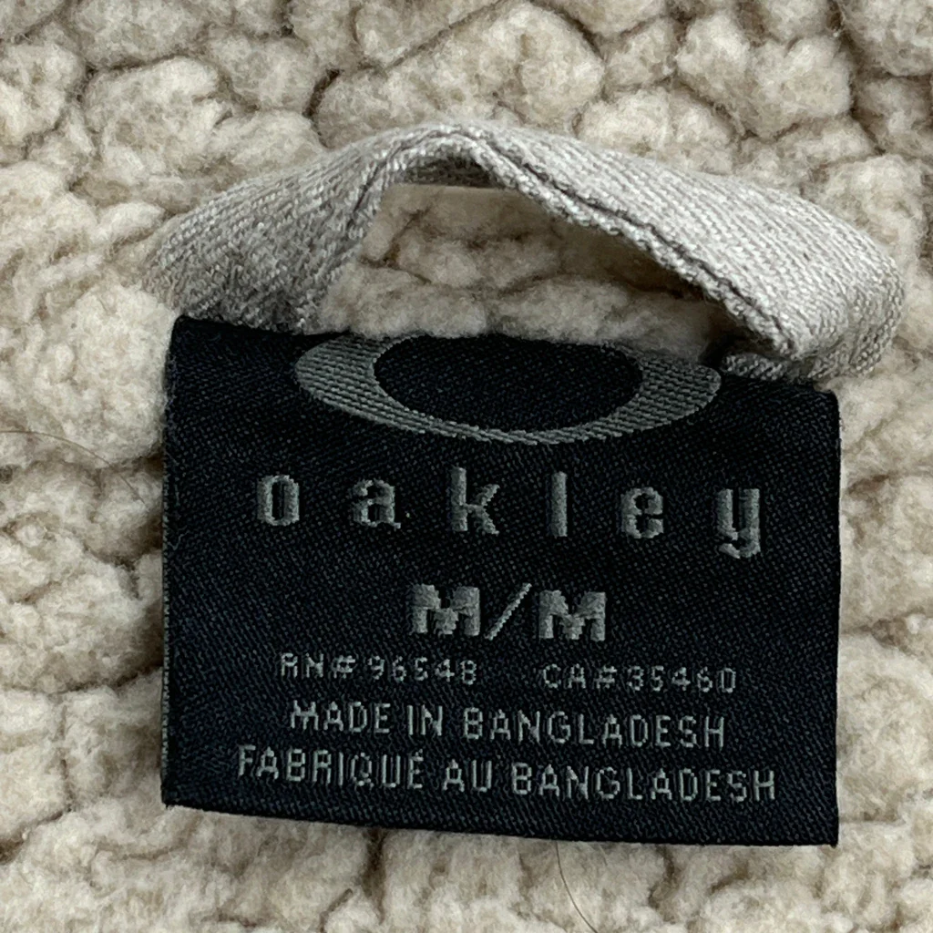 Sherpa Lined Oakley Parka - Medium Beige Polyester - Image 3