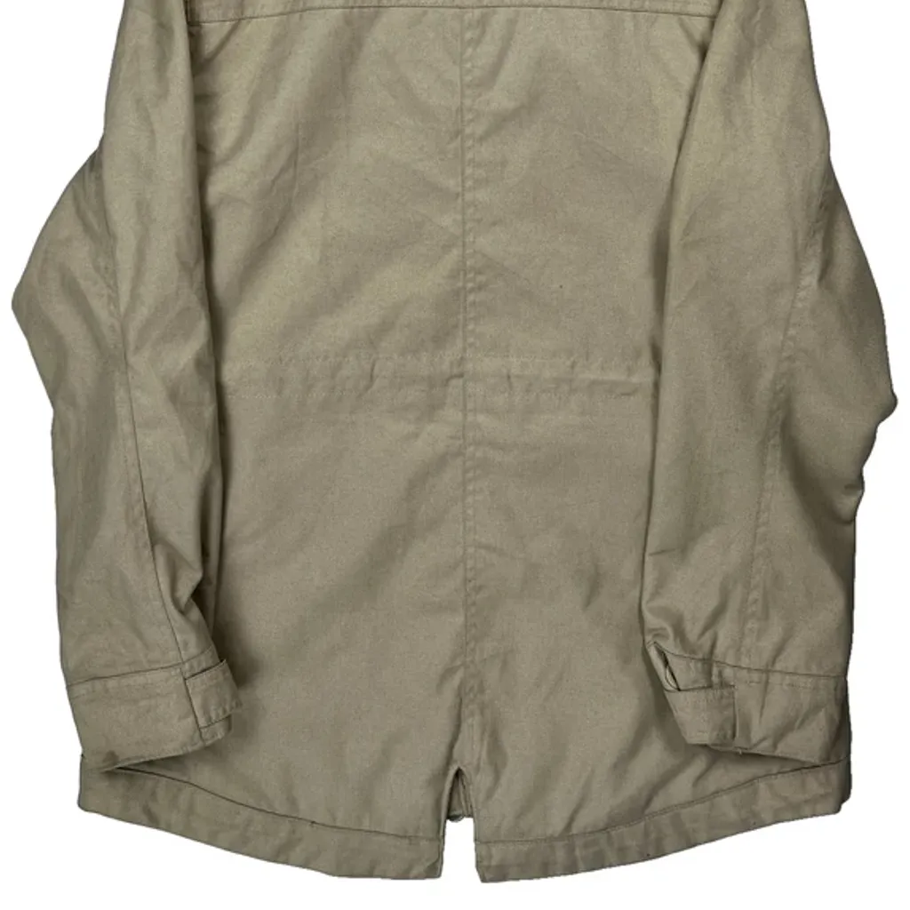 Sherpa Lined Oakley Parka - Medium Beige Polyester - Image 7