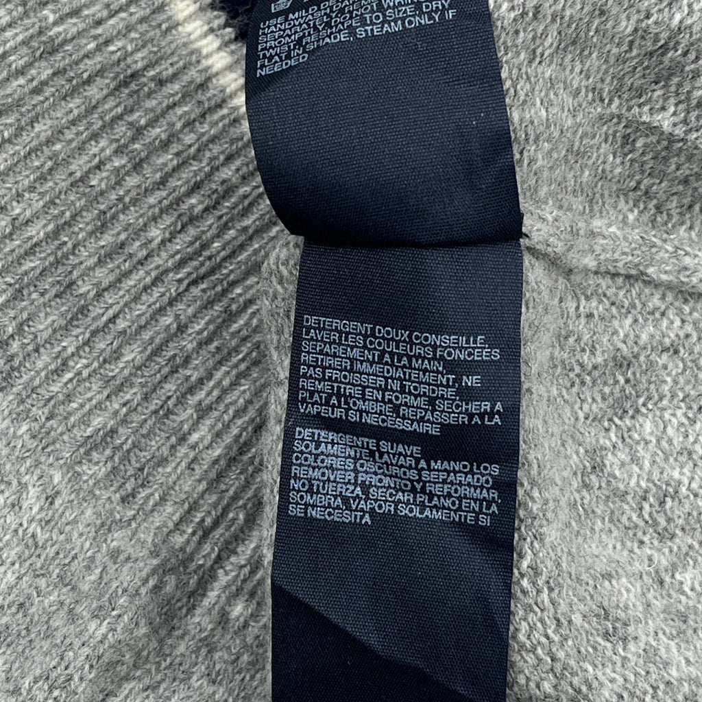 Shield Logo Tommy Hilfiger Jumper - Small Grey Wool - Image 4