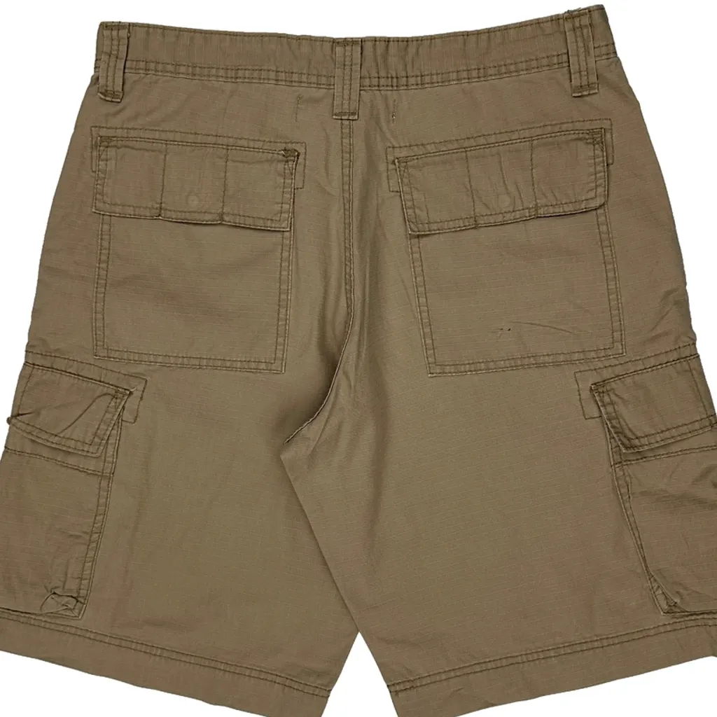 Signature By Levis Cargo Shorts - 34W 11L Beige Cotton - Image 8