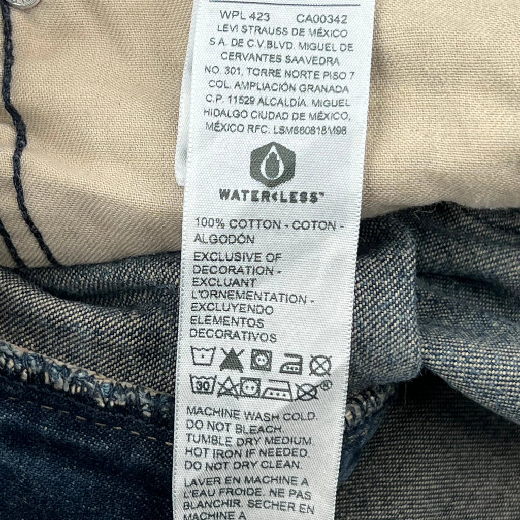 Signature By Levis Carpenter Jeans - 28W 29L Blue Cotton - Image 6
