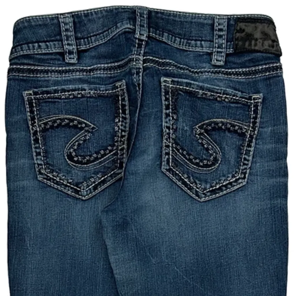 Silver Jeans - 30W UK 10 Blue Denim - Image 8