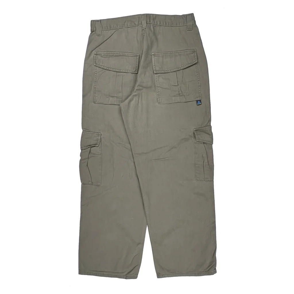 Silver Tab Levis Cargo Pants - 33W 30L Gray Cotton