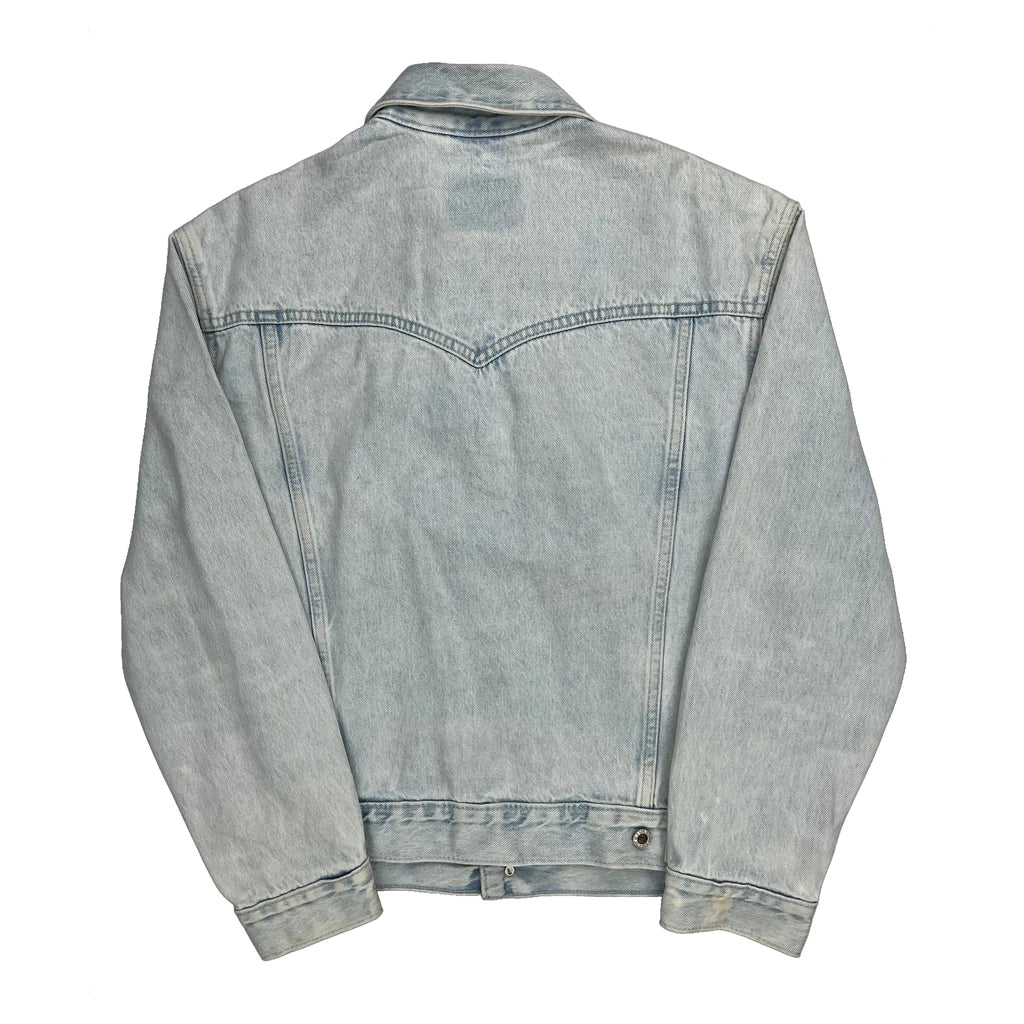 Silver Tab Levis Denim Jacket - XS Light Wash Denim - Image 2