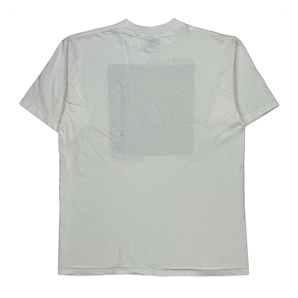 Sister Lakes Nightlife All Sport Graphic T-Shirt - XL White Cotton - Image 2