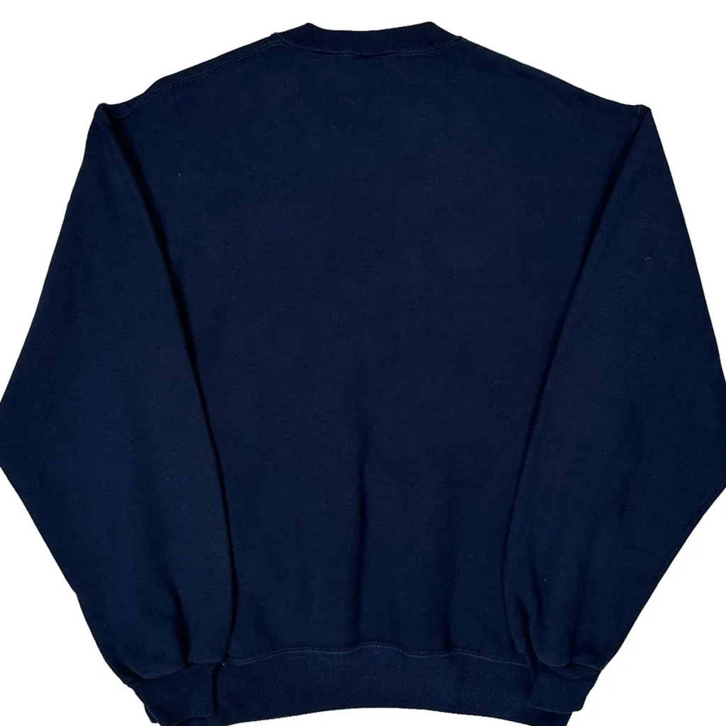 Siu Russell Athletic College Sweatshirt - Medium Navy Cotton - Image 6