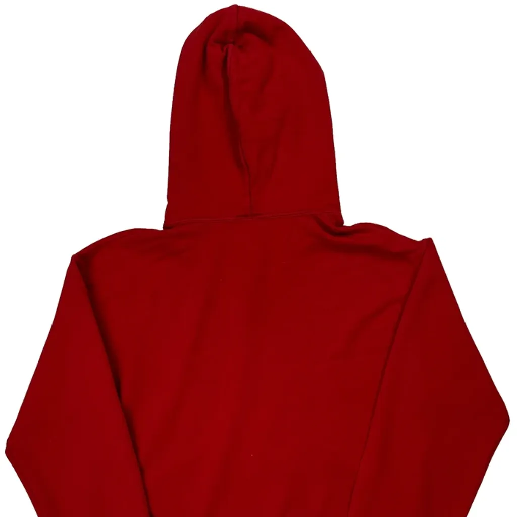 Skateboard Magazine Thrasher Spellout Hoodie - Small Red Cotton - Image 6