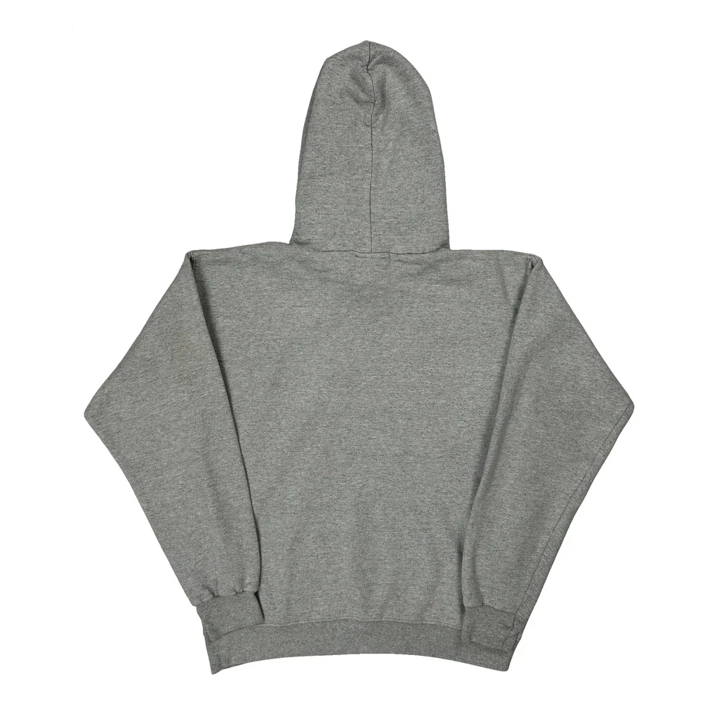 Skateboarding Thrasher Graphic Hoodie - Small Gray Cotton Blend - Image 2