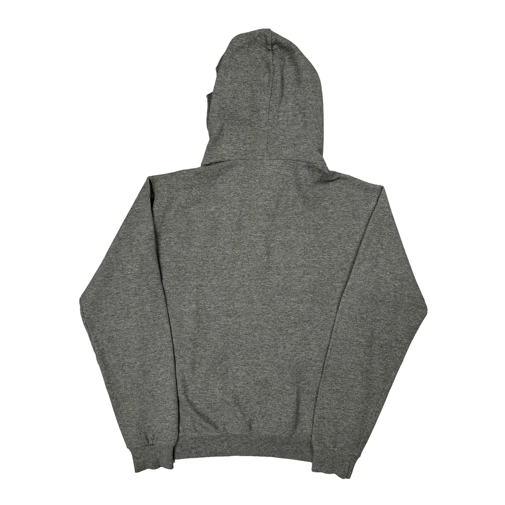 Skateboarding Thrasher Graphic Hoodie - Small Gray Cotton - Image 2