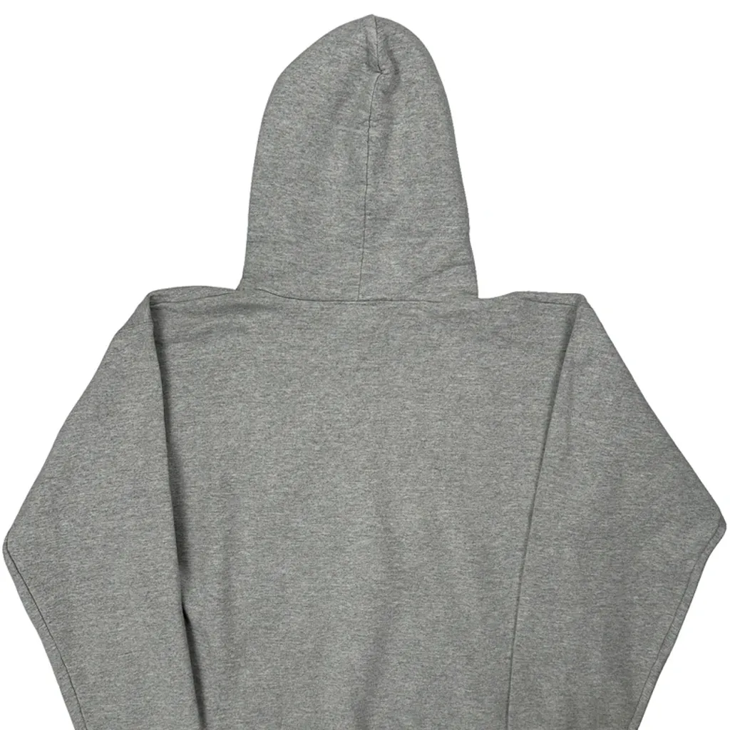 Skateboarding Thrasher Graphic Hoodie - Small Grey Cotton Blend - Image 7