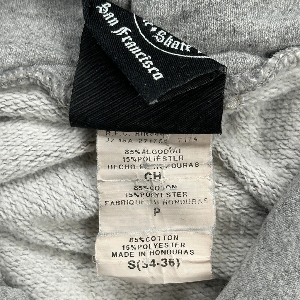 Skateboarding Thrasher Hoodie - Small Grey Cotton Blend - Image 4