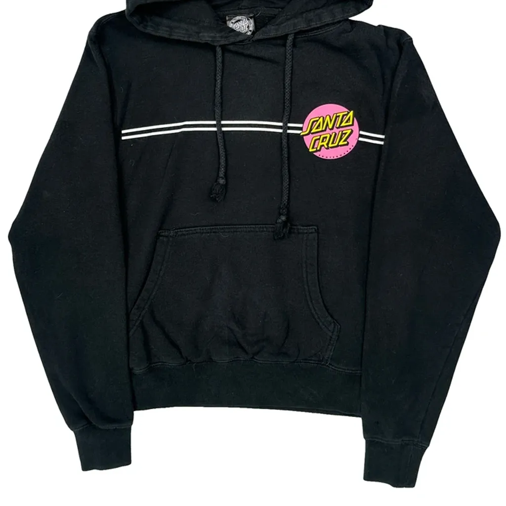 Skateboards Santa Cruz Hoodie - Small Black Cotton - Image 4
