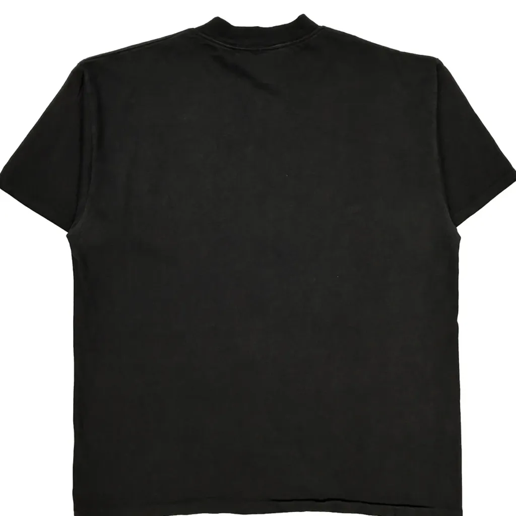 Skull Graphic Oneita Graphic T-Shirt - XL Black Cotton - Image 6