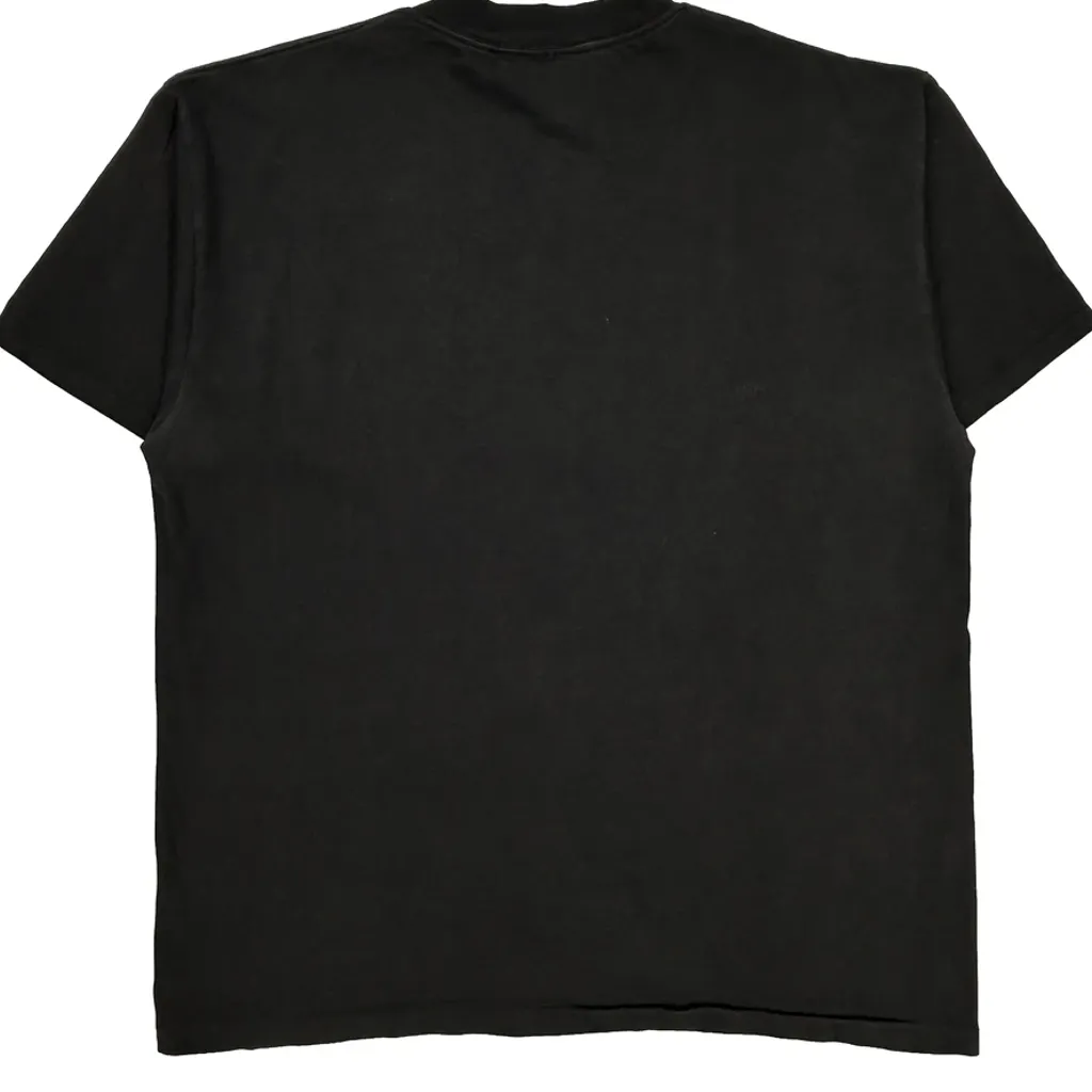 Skull Graphic Oneita Graphic T-Shirt - XL Black Cotton - Image 7