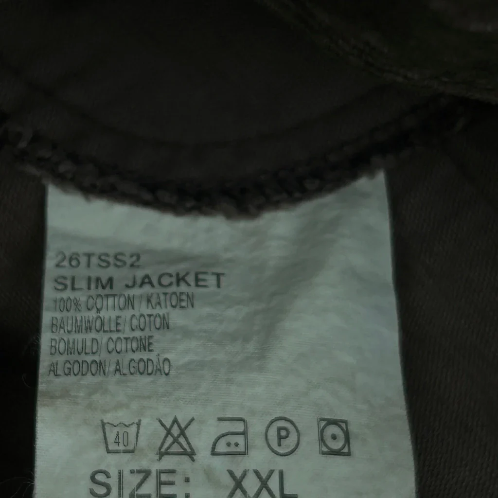Slim Lee Trucker Cord Jacket - 2XL Brown Cotton - Image 4