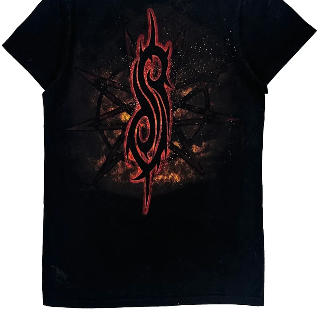 Slipknot Band T-Shirt - Small Black Cotton - Image 6