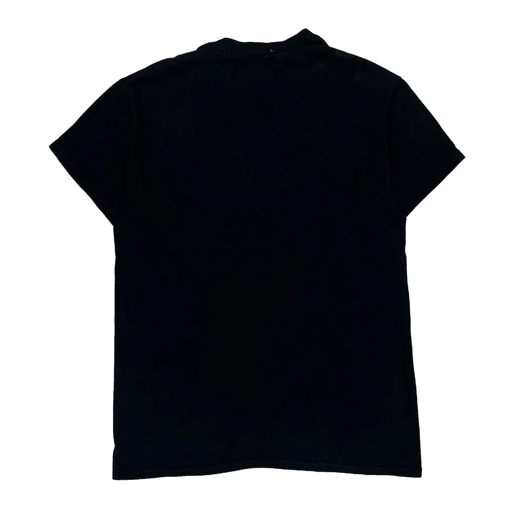 Smiley Face Logo Nirvana Band T-Shirt - XS Black Cotton - Image 2