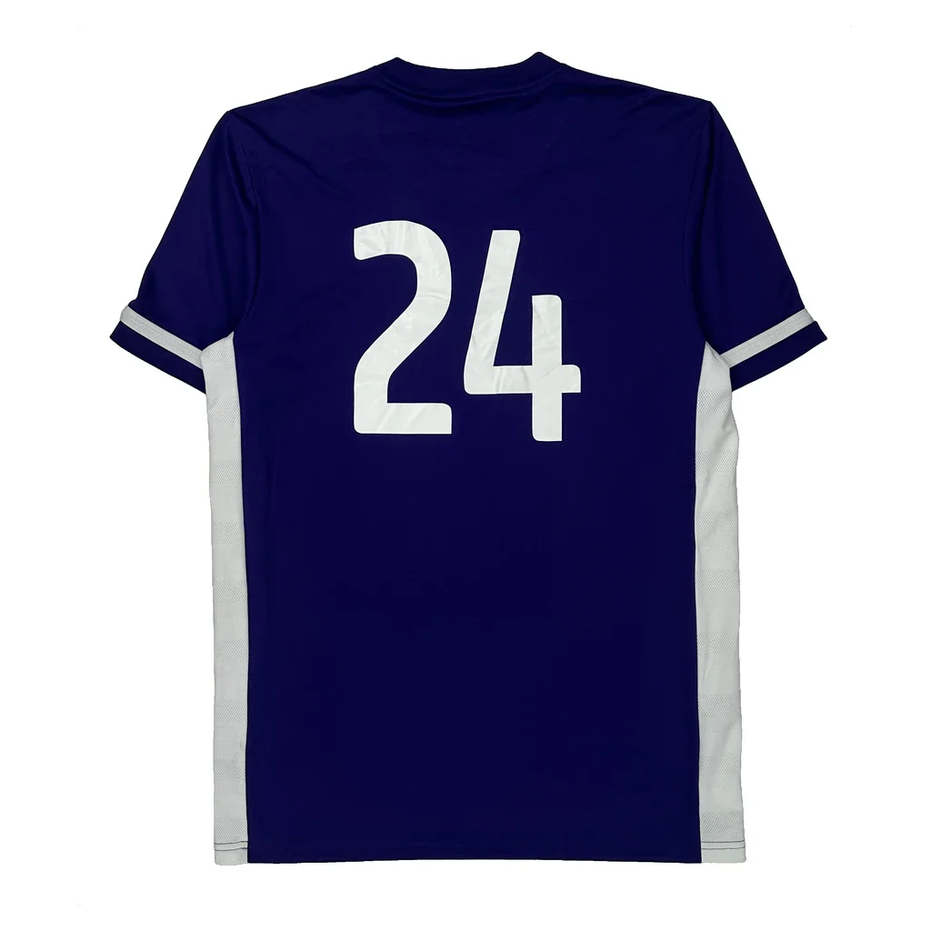 Soccer Team Adidas Football Shirt - Medium Purple Polyester - Image 2