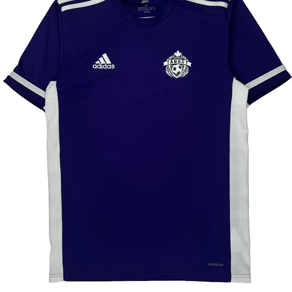 Soccer Team Adidas Football Shirt - Medium Purple Polyester - Image 5