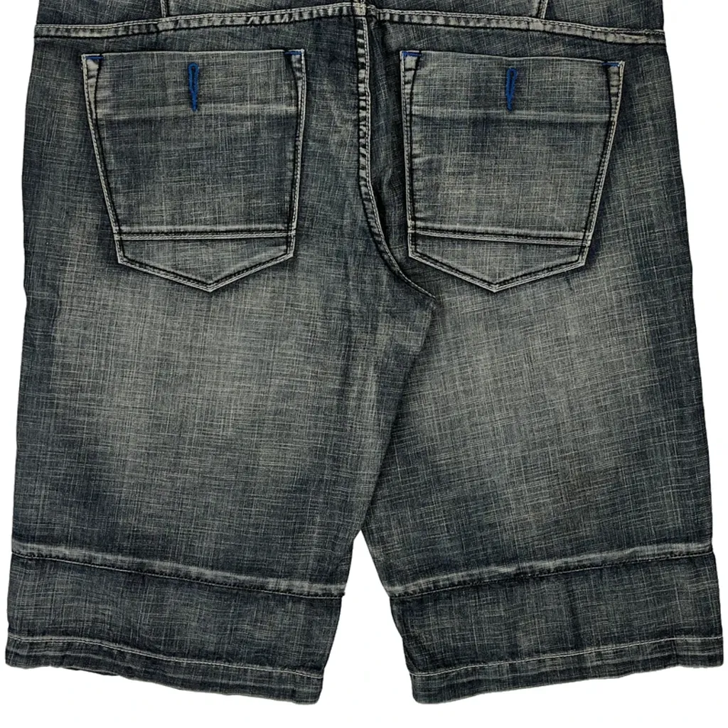 Sodium Denim Shorts - 36W 12L Grey Denim - Image 7