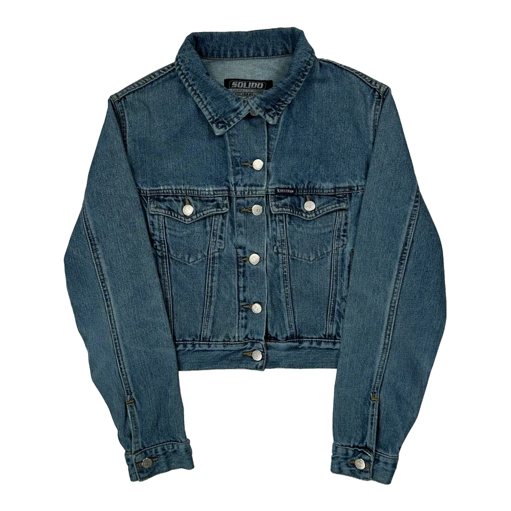 Solido Denim Jacket - Small Blue Denim