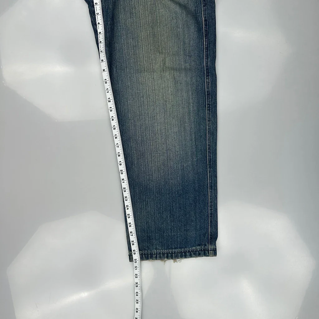 Solo Jeans Baggy Jeans - 33W 30L Blue Cotton - Image 5