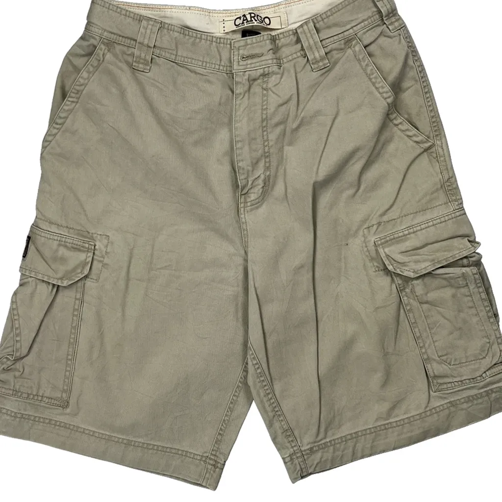 Sonoma Cargo Shorts - 30W 11L Beige Cotton - Image 10
