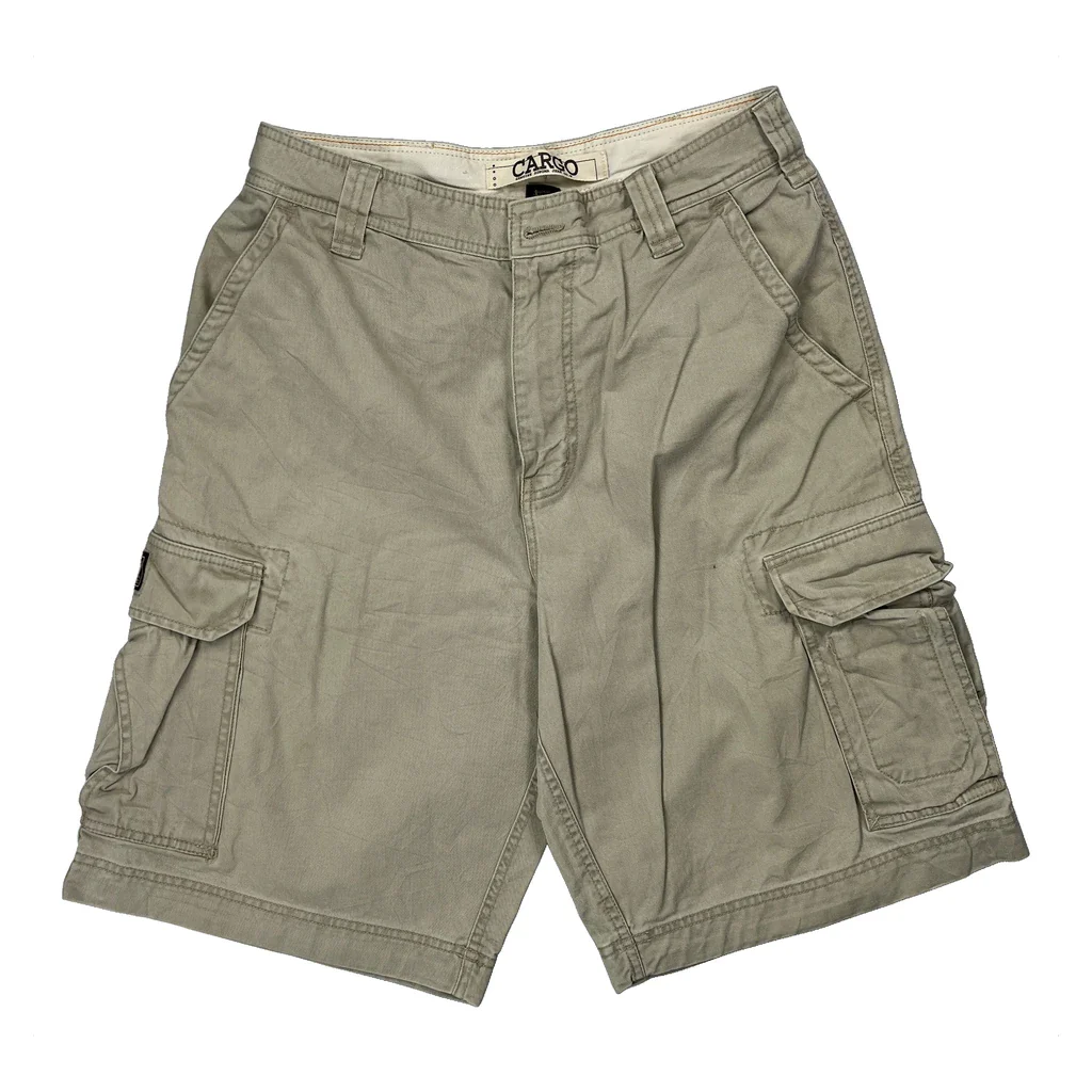 Sonoma Cargo Shorts - 30W 11L Beige Cotton - Image 2