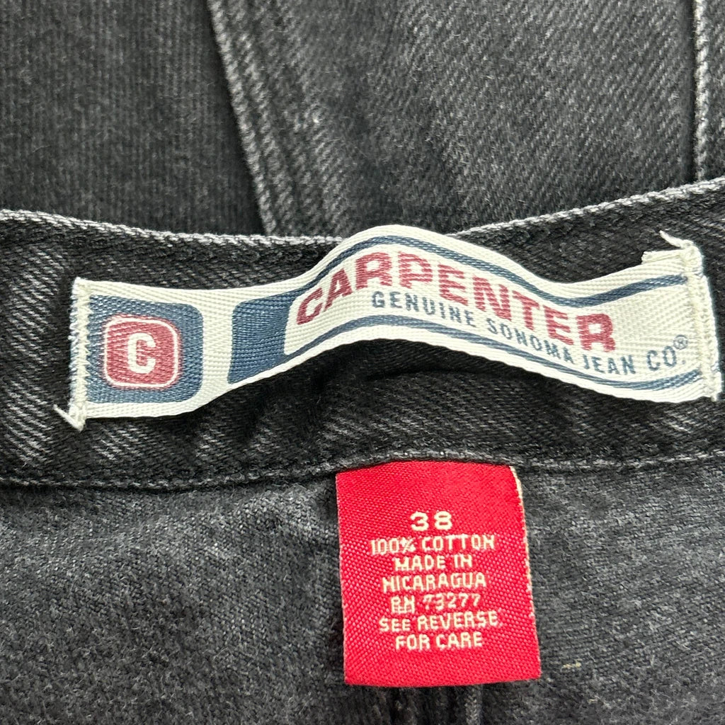 Sonoma Carpenter Shorts - 34W 10L Black Cotton - Image 6