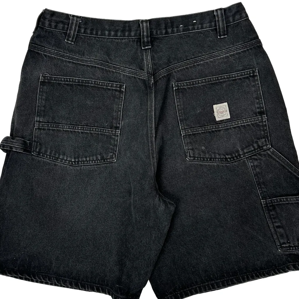 Sonoma Carpenter Shorts - 34W 10L Black Cotton - Image 8