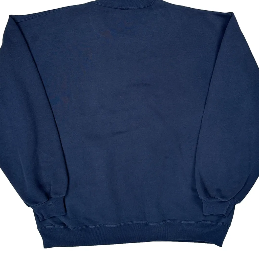 South High Trojans Russell Athletic College Sweatshirt - XL Navy Cotton - Image 7