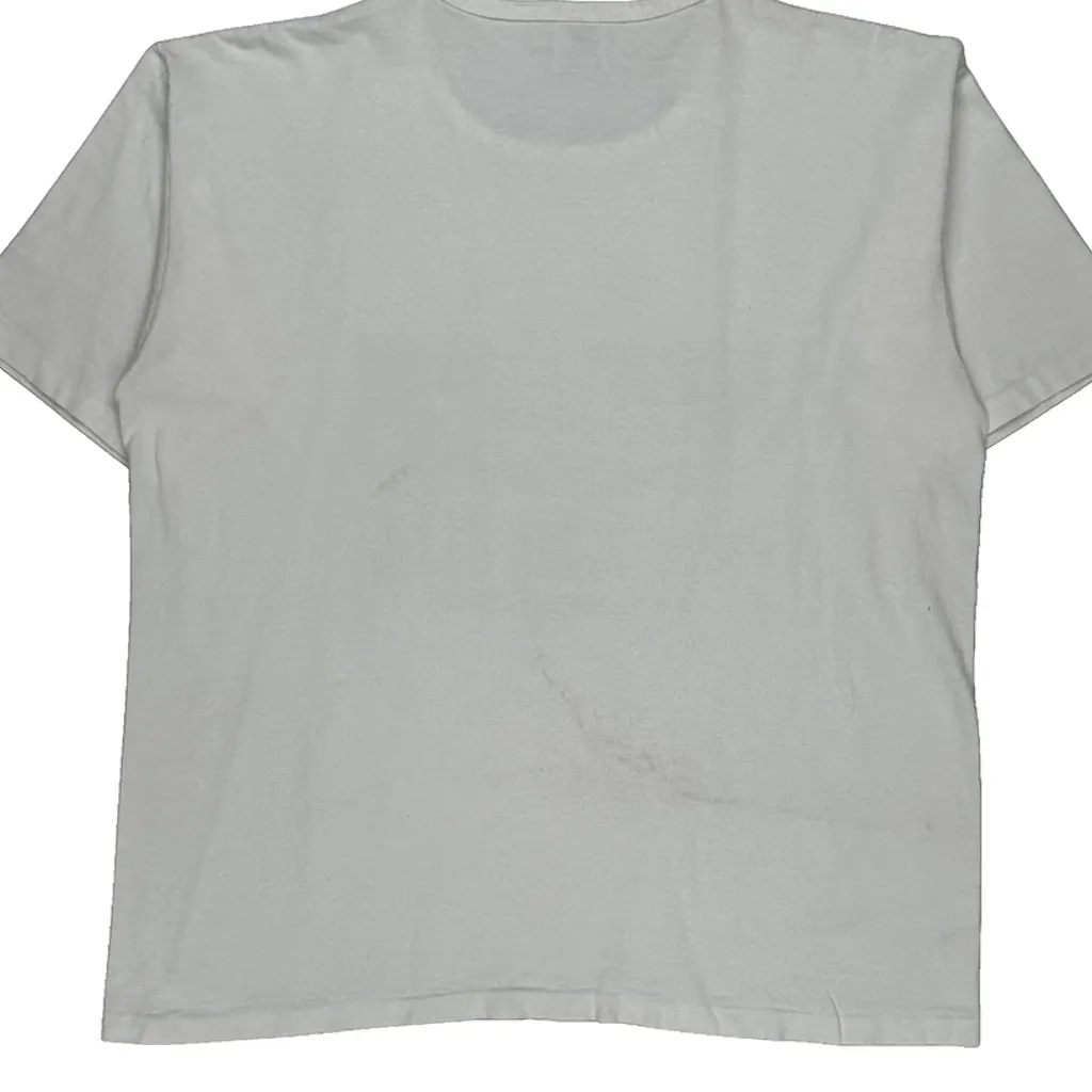 South Padre Island Anvil Graphic T-Shirt - XL White Cotton - Image 6